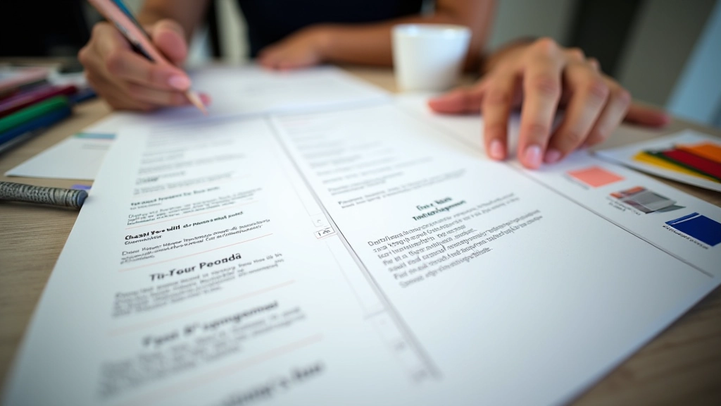 Bilingual menu design example showing English and Tagalog text alignment